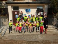 Госавтоинспекторы провели с дошкольниками тематическую экскурсию «Юный пешеход»