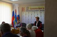 Очередное заседание Совета Почетных граждан при главе администрация Сланцевского муниципального района